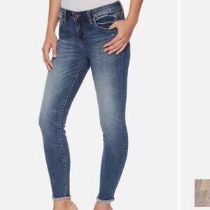 Kut from the Kloth | Ankle skinny raw hem jeans | Size